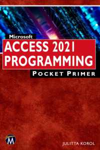 Microsoft Access 2021 Programming Pocket Primer (Pocket Primer)