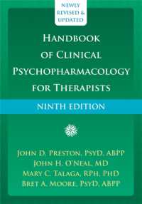 Handbook of Clinical Psychopharmacology for Therapists