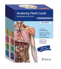 Anatomy Flash Cards, Latin Nomenclature : Anatomy on the Go （3RD）