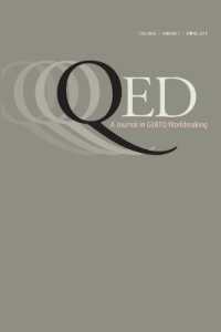 QED: a Journal in GLBTQ Worldmaking 6, No. 1