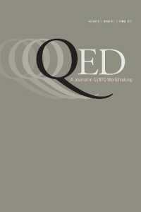QED: a Journal in GLBTQ Worldmaking 8, no. 1 (Qed: a Journal in Glbtq Worldmaking)