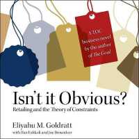 Isnt It Obvious : Retailing and the Theory of Constraints （Unabridged）