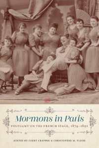 Mormons in Paris : Polygamy on the French Stage, 1874-1892 (Scènes francophones: Studies in French and Francophone Theater)
