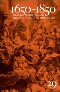 1650-1850 : Ideas, Aesthetics, and Inquiries in the Early Modern Era (Volume 29) (1650-1850)