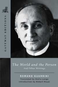World and the Person : And Other Writings -- Paperback / softback