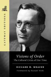 Visions of Order : The Cultural Crisis of Our Time