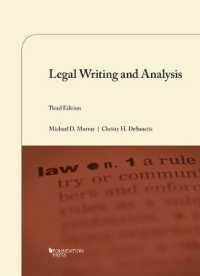 Legal Writing and Analysis (Coursebook) （3RD）