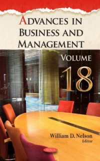 Advances in Business and Management : Volume 18