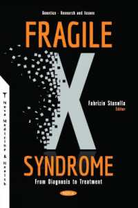 Fragile X Syndrome : From Diagnosis to Treatment