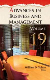 Advances in Business and Management : Volume 19