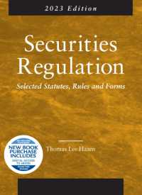 Securities Regulation, Selected Statutes, Rules and Forms, 2023 Edition (Selected Statutes)