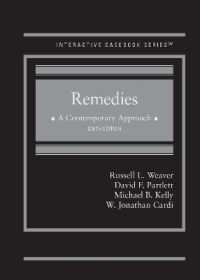 Remedies : A Contemporary Approach (Interactive Casebook Series) （6TH）