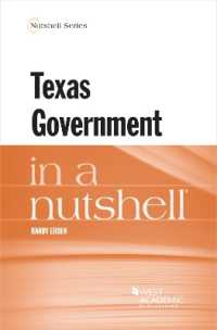 Texas Government in a Nutshell (Nutshell Series)
