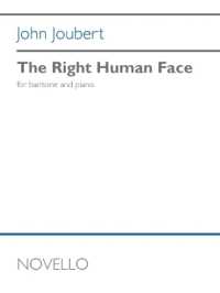 The Right Human Face : For Baritone and Piano