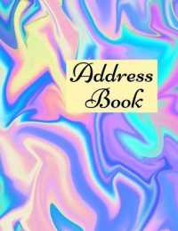 Address Book : Contacts Book, Alphabetical Address Book, Important Dates Tracker - 8.5x11 Inch