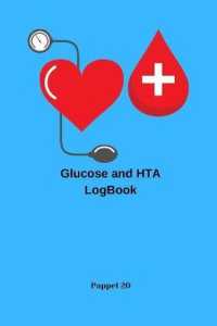 Glucose and Hypertension log book 126 pages 6x9 Inches