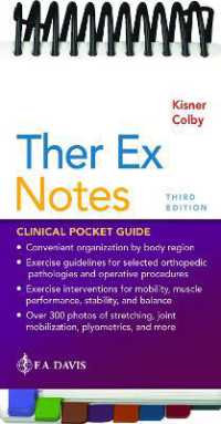 Ther Ex Notes : Clinical Pocket Guide （3RD Spiral）