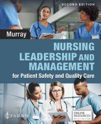 Nursing Leadership and Management for Patient Safety and Quality Care （2ND）