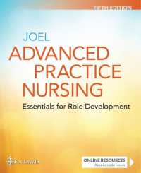 Advanced Practice Nursing : Essentials for Role Development （5TH）