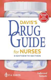 Davis's Drug Guide for Nurses （18TH）