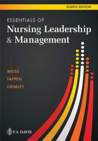 Essentials of Nursing Leadership & Management （8TH）