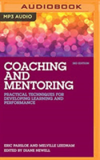 Coaching and Mentoring (11-Volume Set) : Practical Techniques for Developing Learning and Performance （MP3 UNA）