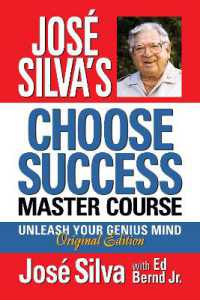 José Silva Choose Success Master Course : Unleash Your Genius Mind Original Edition