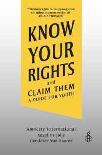 Know Your Rights and Claim Them : A Guide for Youth （Library Binding）