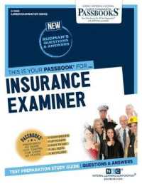 Insurance Examiner (C-2694): Passbooks Study Guide Volume 2694 (Career Examination") 〈2694〉