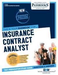 Insurance Contract Analyst (C-3246) : Passbooks Study Guide Volume 3246 (Career Examination)