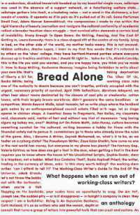 Bread Alone : What happens when we run out of working-class writers?