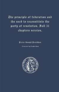 The principle of federation and the need to reconstitute the party of revolution. Full 31 chapters version