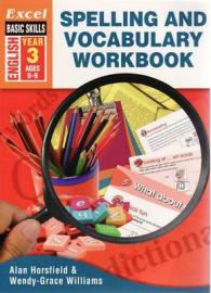 Spelling and Vocabulary Workbook English - Year 3