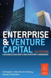 Enterprise and Venture Capital : A business builder's and investor's handbook （5TH）