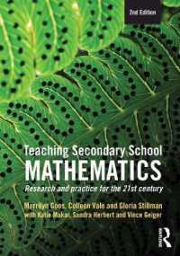 Teaching Secondary School Mathematics : Research and practice for the 21st century -- Paperback / softback （2 New edit）