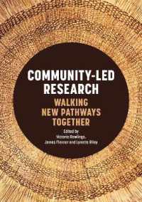 Community-Led Research : Walking New Pathways Together