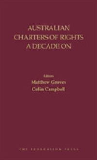 Australian Charters of Rights a Decade on