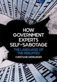 How Government Experts Self-Sabotage : The Language of the Rebuffed