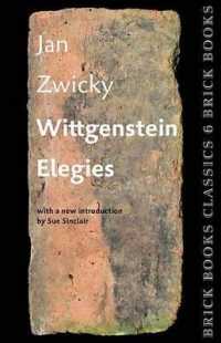 Wittgenstein Elegies : Brick Books Classics 6 (Brick Books)