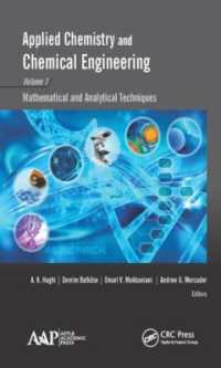 Applied Chemistry and Chemical Engineering, Volume 1 : Mathematical and Analytical Techniques