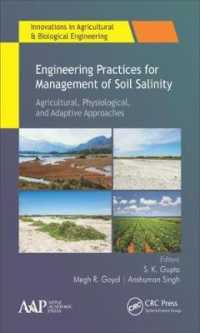 Engineering Practices for Management of Soil Salinity : Agricultural, Physiological, and Adaptive Approaches (Innovations in Agricultural & Biological Engineering)