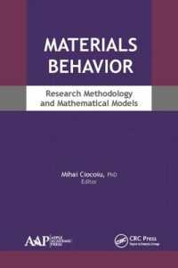 Materials Behavior : Research Methodology and Mathematical Models