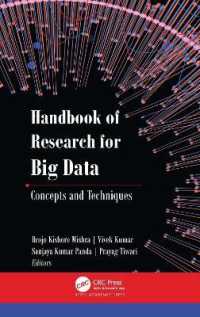 Handbook of Research for Big Data : Concepts and Techniques