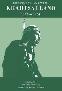 Conversations with Khahtsahlano, 19321954 （2ND）