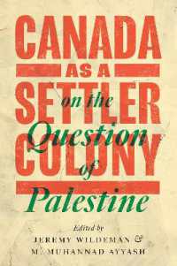 Canada as a Settler Colony on the Question of Palestine