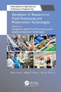 Handbook of Research on Food Processing and Preservation Technologies : Volume 3: Computer-Aided Food Processing and Quality Evaluation Techniques (Innovations in Agricultural & Biological Engineering)