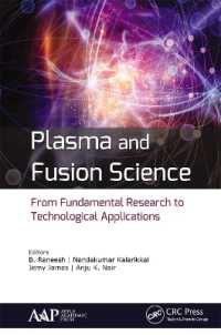 Plasma and Fusion Science : From Fundamental Research to Technological Applications