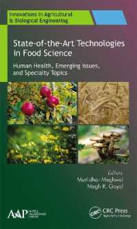State-of-the-Art Technologies in Food Science : Human Health, Emerging Issues and Specialty Topics (Innovations in Agricultural & Biological Engineering)