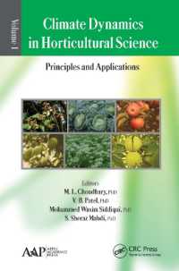 Climate Dynamics in Horticultural Science, Volume One : The Principles and Applications