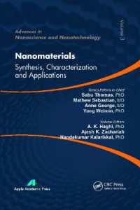 Nanomaterials : Synthesis, Characterization, and Applications (Advances in Nanoscience and Nanotechnology)
